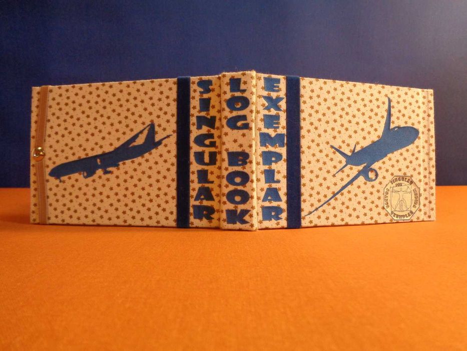 LogBook de Comissários de Bordo. A6 Costura Clássica. Portes Inclusos.