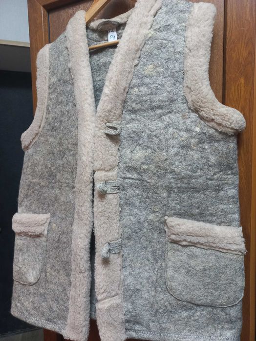 Жилет овчина натуральная НОВЫЙ