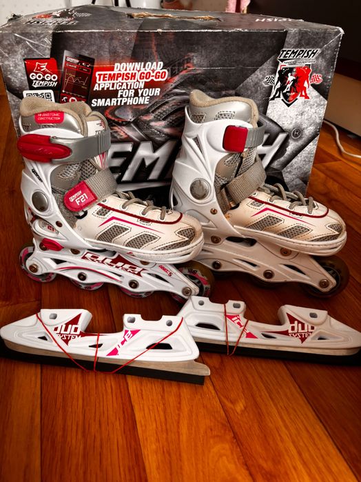 Роліки + ковзани  Tempish  розмір 29-32