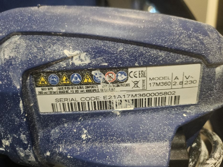 Pistolet elektryczny do malowania GRACO