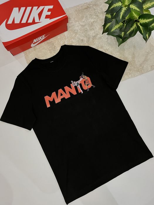 Футболка Manto Strike Gym 2.0 / Чорна Футболка Манто Страйк 2.0 /Манто