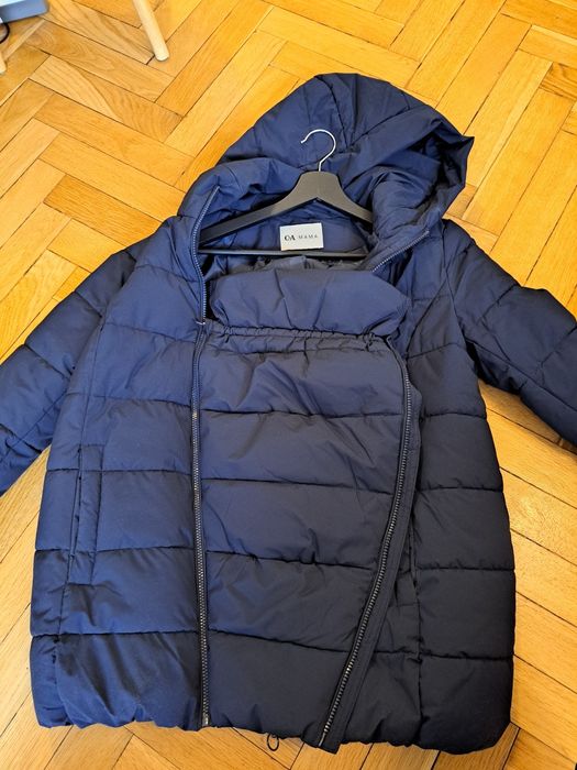 Kurtka ciążowa / dla mamy 2w1 z wstawką – rozmiar M