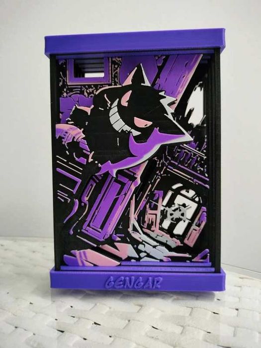 Caixa de sombras Gengar Pokemon