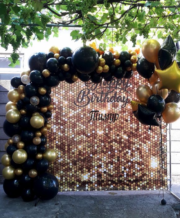 Баннер ,каркас,украшение шарами