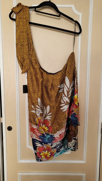 Vestido Zara novo cetim, M