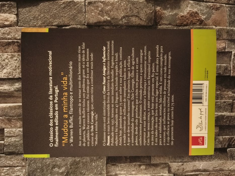 Livro Como fazer amigos e influenciar pessoas