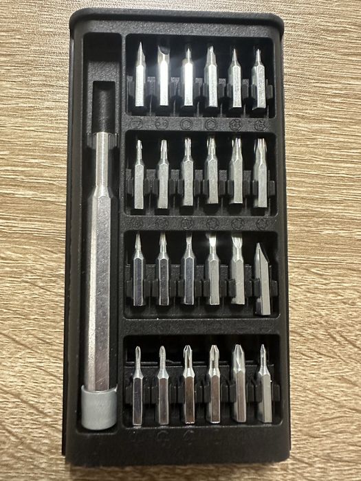 Kit 25-em-1 de chaves de precisão magnéticas