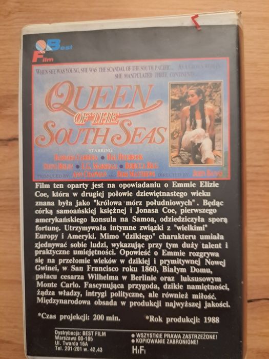 Królowa Mórz Południowych Część 1 i 2-BarbaraCarrera-2-VhsPolskiLektor