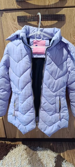 Пальто для дівчинки евро зима