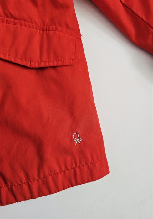 Śliczny czerwony płaszcz Okaidi 98