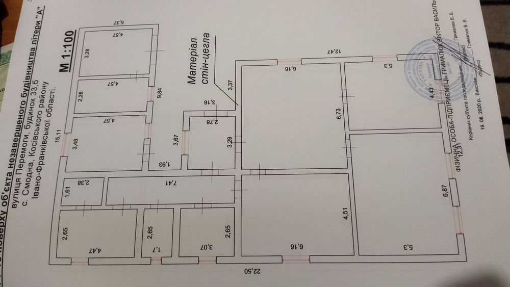 Продам недобудований будинок
