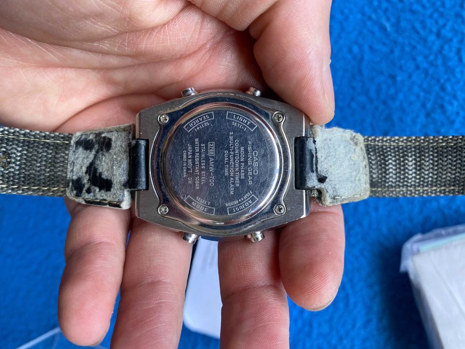 Relógio Casio AMW-700 Classic - bom estado - water proof 100m