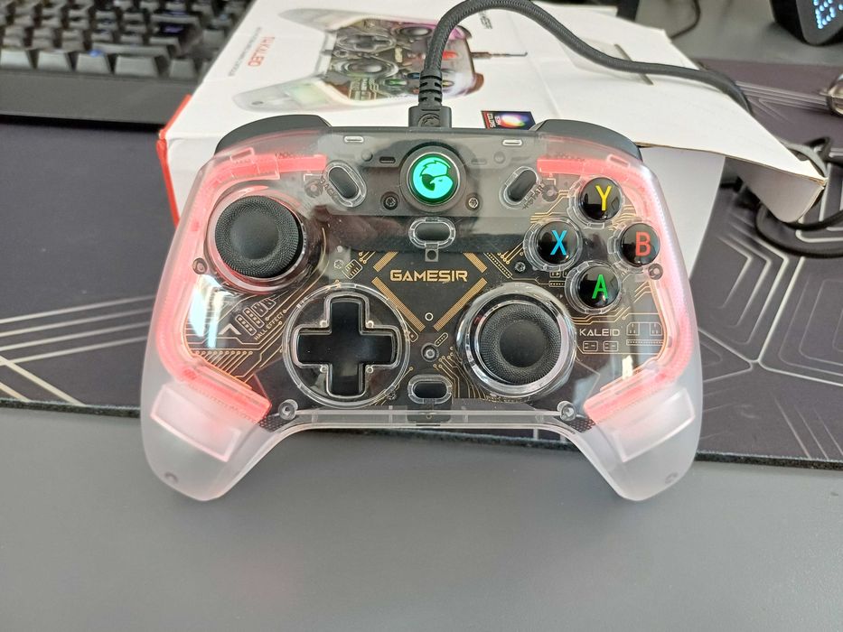 Controle com fio para PC/Android/Switch Gamesir T4 Kaleid
