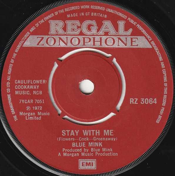 Blue Mink – Stay With Me - 1972- 45 rpm -
