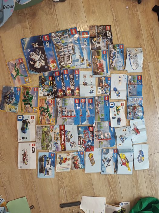 Zestaw klockow lego city 19 kg