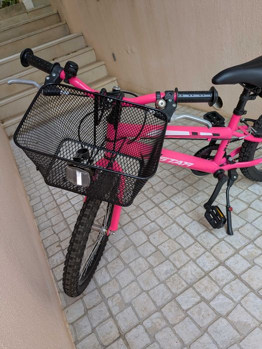 Bicicleta rosa NSTAR 20 polegadas