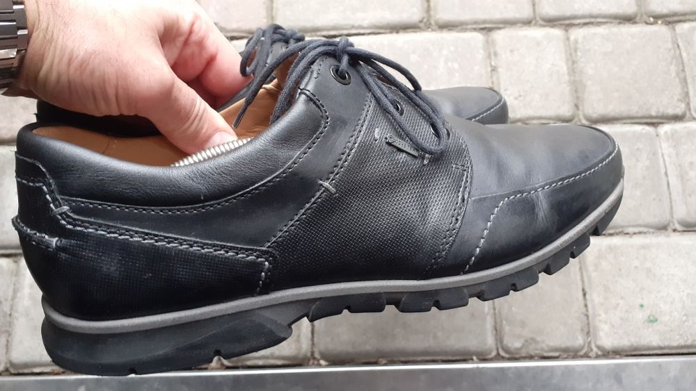 Новые мужские кожаные туфли Fretz(Швейцария)45р,Ст 30,5см.