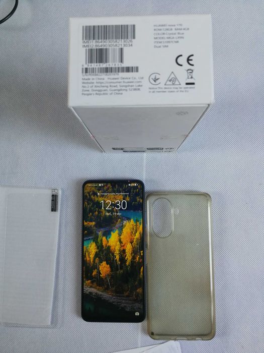 Huawei Nova y70 dual sim etui