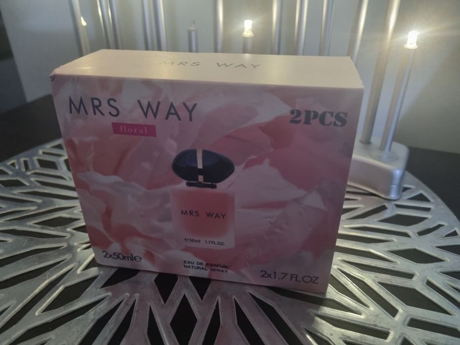 Zestaw 100 ml Mrs Way floral 2 x 50 ml damska woda perfuma