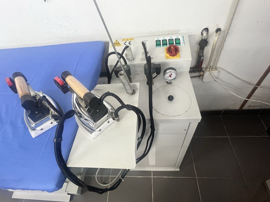 Prensa industrial textil de passar a ferro