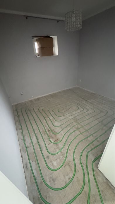 Bezpyłowe frezowanie pod ogrzewanie podłogowe