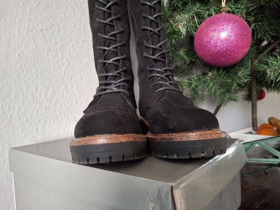 Asos  wysokie buty damskie 37