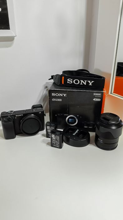 Sony Alpha A6300 (Corpo) – Excelente Estado