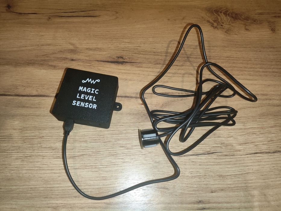 Magic level sensor - czujnik poziomu (soli w zmiękczaczu, wody, itp)