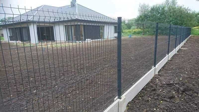 Kompletne Ogrodzenie Panelowe 123cm Fi4- 45zł 1Mb SPRZEDAŻ-MONTAŻ