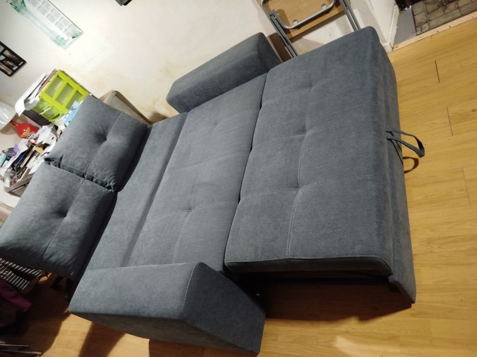 Sofá (cama)  Mira Cinzento