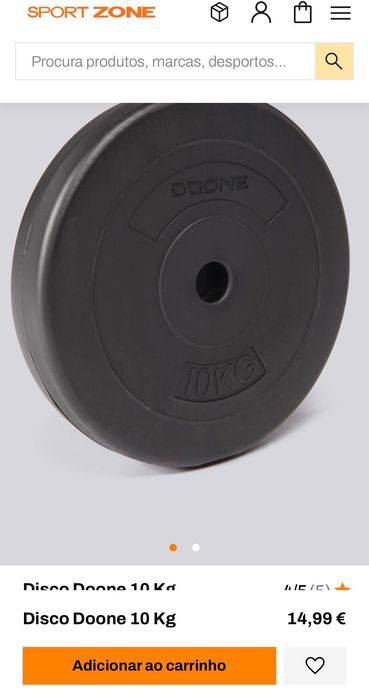 Material de treino