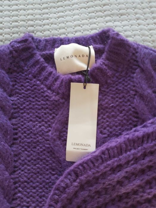 Sweter, kolor fiolet LEMONADA