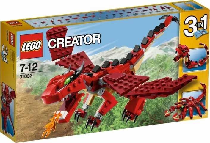 Новий LEGO Creator 31032 Червоні істоти / Дракон (Раритет 2015)
