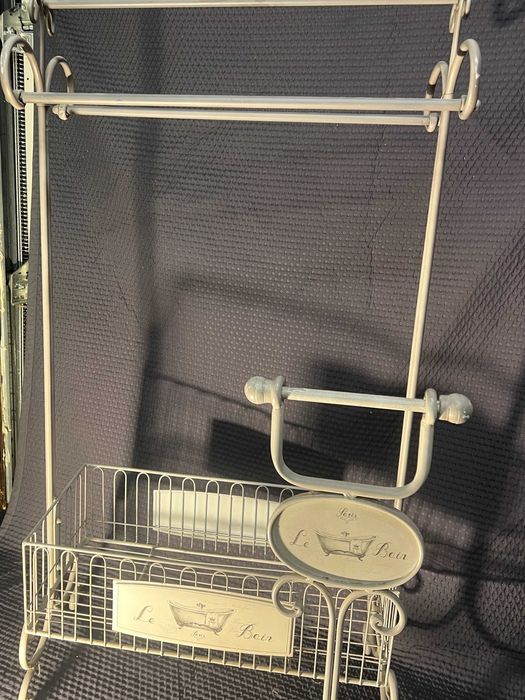 Belldeco Wenecja zestaw łazienkowy: stojak + papier + wieszak