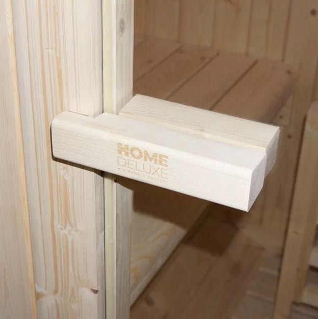 Sauna zewnętrzna beczkowa Lahti L HomeDeluxe SUPER CENA!