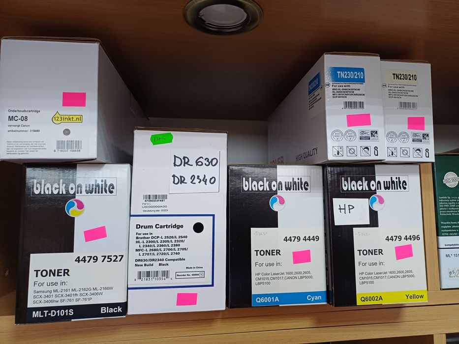 Wyprzedaż - Konica Minolta Brother Samsung HP Toner Bęben