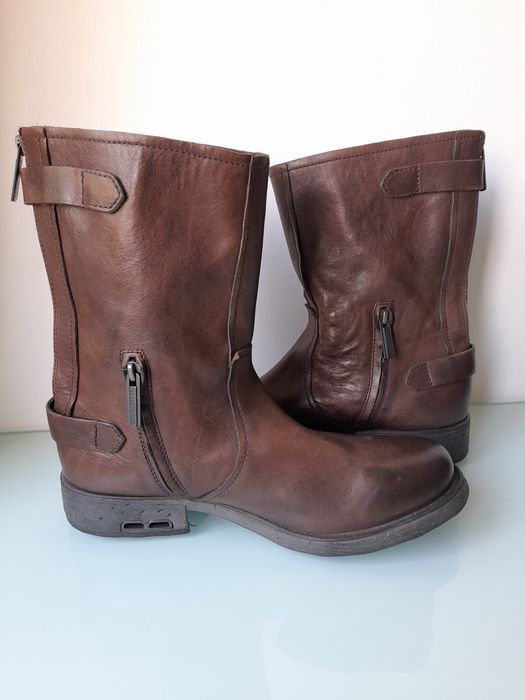 Botas em pele BIKKEMBERGS tamanho 43