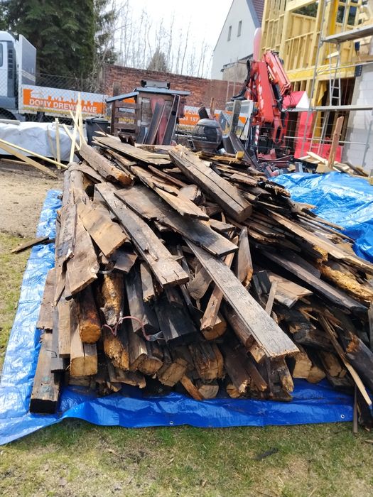 Drewno z rozbiórki dachu.Oddam za darmo