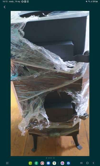 Piec szamotowy koza nowy