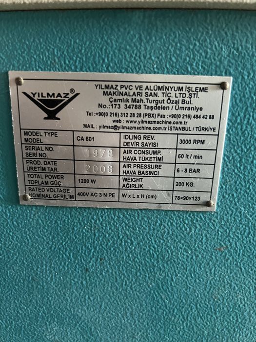 Yilmaz CA 601