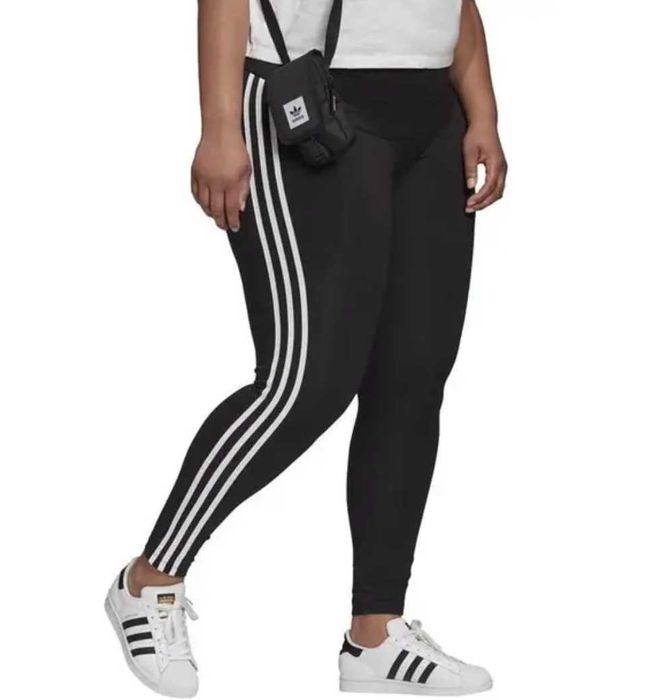 Лосини легінси adidas adicolor (plus size) 3-4XL оригінал в ідеалі