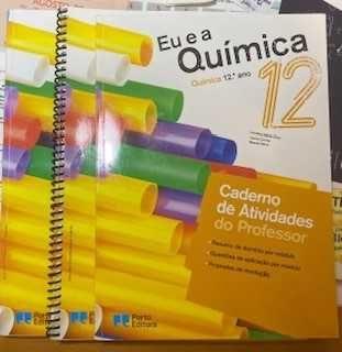 Manual PROFESSOR + CA+ cad laboratório química  12º- porto editora