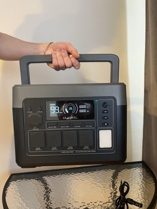 Зарядна станція Oukitel P1500E Plus 1536Wh 1800W в Наявності