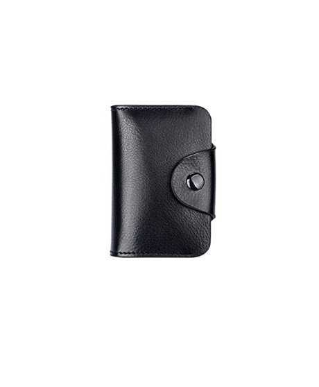 Carteira para 12 cartões com Mola em Pele Genuína - Beraghini - Goeik