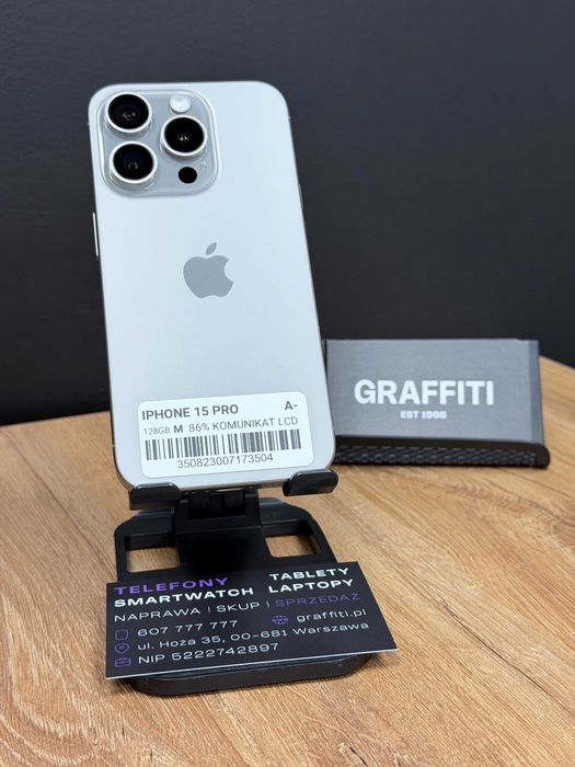 iPhone 15 Pro 128Gb GWARANCJA