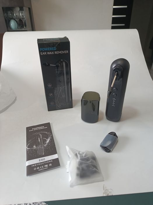 Zestaw do usuwania woskowiny usznej elektryczny nowy