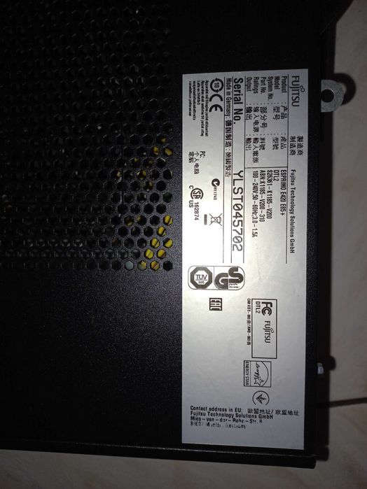 Computador Fujitsu fixo + monitor