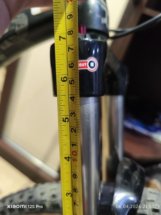 Вилка suntour xcr32 29" R 140mm 100x15