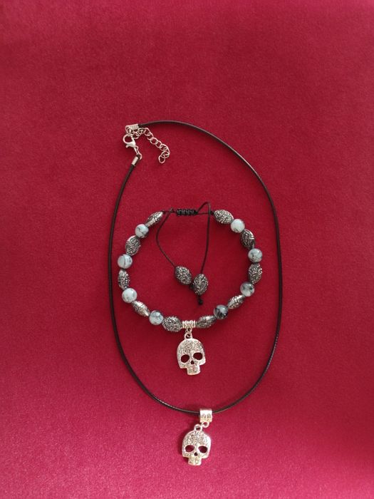 Nowy zestaw Handmade, Halloween męskie, młodzieżowe.