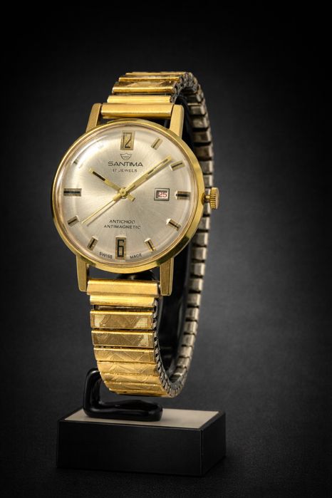 Zegarek męski autimatyczny swiss made Santima Vintage nienoszony